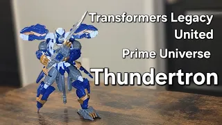 Transformers Legacy United Prime Universe Thundertron: Quick Review #transformers #hasbro