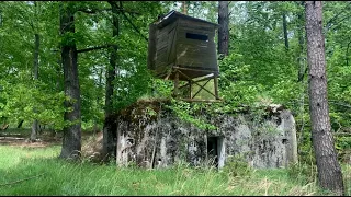 Exploring a Hunting Station Above an Abandoned WW2 Bunker: Episode 44