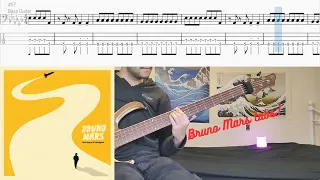 Bruno Mars - Runaway Baby - Bass Cover (Tab and Notation in Video)