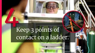 OSHA 5 Things to Know about Ladder Safety