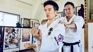 Okinawa Karate "Sanchin"! Secrets of Traditional Body Manipulation