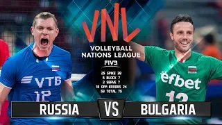 Волейбол | Россия vs Болгария  Лига Наций 2018 / Russia vs Bulgaria | Volleyball Nations League 2018