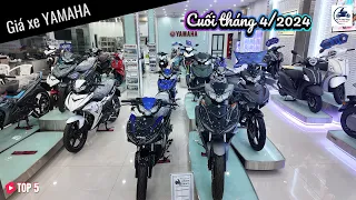 GIÁ XE YAMAHA CUỐI THÁNG 4 2024 ▶️ Mua Exciter  155 trả góp 0% 🔴 TOP 5 ĐAM MÊ