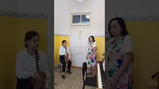 Открытый урок по классу кобыз. Ашық сабақ, қобыз аспабы.