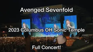 AVENGED SEVENFOLD Live at Columbus Ohio - Sonic Temple 2023 FULL CONCERT!