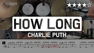 [Lv.14] How Long - Charlie Puth (★★★★☆) Pop Drum Cover