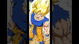 Ultra SSJ Goku (Namek) Anime Transition