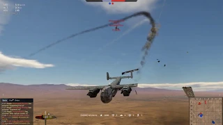 Do 217 M-1 blowing up fighters by bombs and other kills (War Thunder)