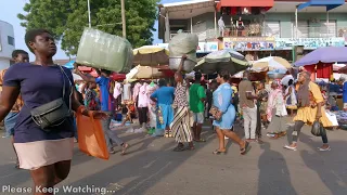 MAKOLA - AFRICA BIGGEST STREET MARKET GHANA ACCRA