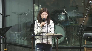 [새벽예배] 2019.03.08 (금) "선두주자" 장샤론 선교사 (수14:13~15)