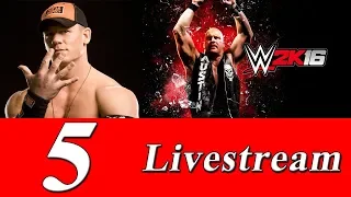 Соревновательный стрим игры WWE 2K16 (Побеждают сильнейшие!) №5