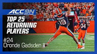 #24 Syracuse TE Oronde Gadsden II | 2023 ACC Football Top 25 Players