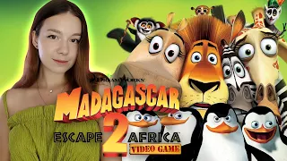 МАДАГАСКАР 2 | Прохождение MADAGASCAR: ESCAPE 2 AFRICA на Русском | Обзор | Стрим