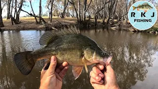 Fishing a RED HOT BITE In The Campaspe River