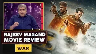 War Movie Review By Rajeev Masand (हिंदी) | Hrithik Roshan | Tiger Shroff  | SHOWSHA