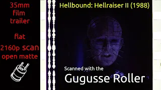 Hellbound: Hellraiser II (1988) 35mm film trailer, flat open matte, 2160p