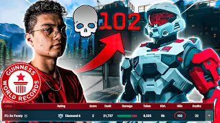 I SMASHED The World Record Kills In This Halo Infinite Ranked Match!