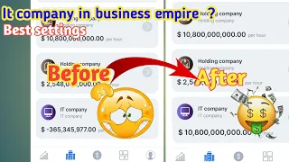 BEST IT COMPANY SETTINGS 🤑 IN BUSINESS EMPIRE RICH MAN || DEVANSH 69 || #shorts #gaming #devansh69