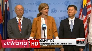 UN Security Council strongly condemns North Korea missile tests