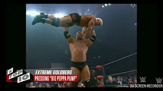 GOLDBERG WWE TOP 10 MOVES