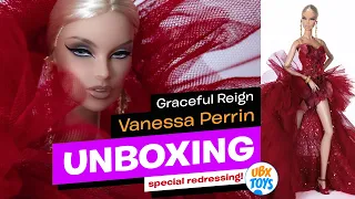 UNBOXING & REDRESSING VANESSA PERRIN (GRACEFUL REIGN) INTEGRITY TOYS Doll [2022] Fashion Royalty