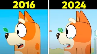 12 AMAZING Differences! (BLUEY EPISODE PILOT vs FIRST EPISODE)