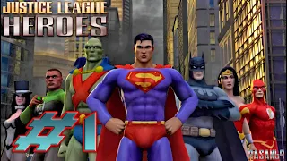 Justice League Heroes (PSP) walkthrough part 1