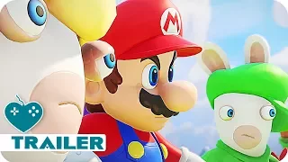 MARIO & RABBIDS: KINGDOM BATTLE Trailer (2017) Nintendo Switch Game | E3 2017