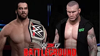 WWE Battleground 2017: Jinder Mahal vs Randy Orton (Punjabi Prison Match for WWE Title)