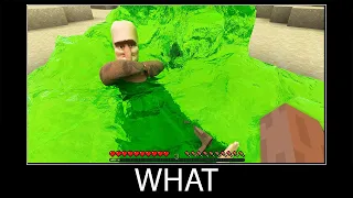 Minecraft wait what meme part 351 realistic minecraft Slime