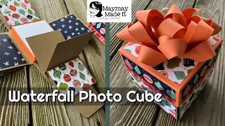 Waterfall Photo Exploding Box Tutorial