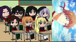 Classroom of the elite React to ayanokoji kiyotaka  part 2