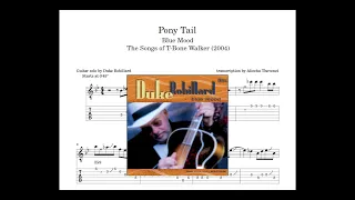 T-Bone Walker & Duke Robillard // Pony Tail // Note-for-Note