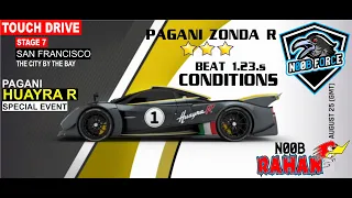 Pagani Huayra R | Special Event | Stage 7 | Asphalt 9 |  3 Star All Conditions | TD | Noob Force