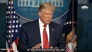 WATCH | President Trump news conference