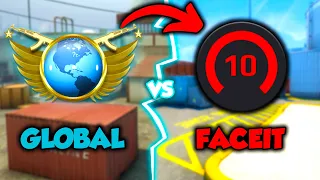 GLOBAL ELITE vs FACEIT LVL 10! We got a 30 bomb?!?!