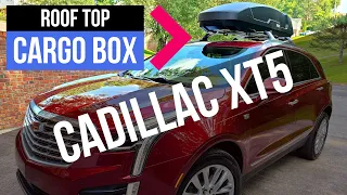 Thule Force XT Sport Roof Cargo Box on the Cadillac XT5 (Instructions & Review)