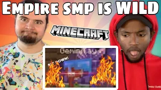 empires smp is WILD (funny moments) REACTION