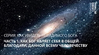 #1 Как Бог являет Себя в общей благодати, данной всему человечеству