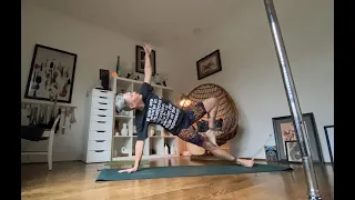 8 19 2022 - 35 min creative vinyasa flow with funky transitions