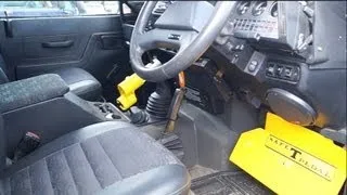 Don't lose you Land Rover to thieves - Safe T Pedal by Shire Fabrications