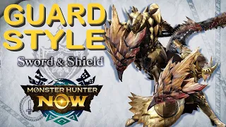 Guard Sword And Shield Build Fast Access to Shield combo! Monster Hunter Now SnS style