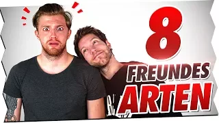 8 Arten von Freunden