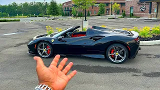 THE CREDIT SCORE NEEDED TO BUY A NEW FERRARI...
