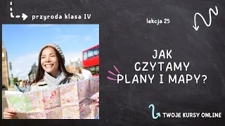 Przyroda klasa 4 [Lekcja 25 - Jak czytamy plany i mapy?]