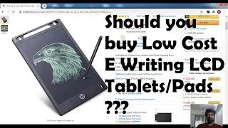 Low cost LCD writing tablet unboxing review | E writing pad | Zodo 8.5" e writing pad