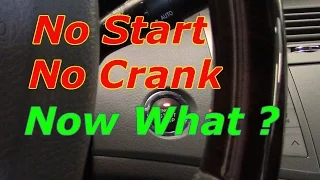 No Crank No Start Push Button Ignition 2008 Toyota Avalon