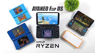 Retro Dreams MEET Modern Power, A DS For The Modern Age! AYANEO Flip DS Review