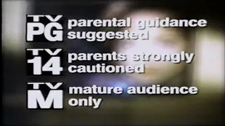 ABC Parental Guidance Ratings for Shows  - 1997