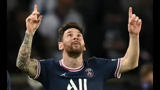Lionel Messi The First Perfekt Goal PSG vs Manchester City - UCL